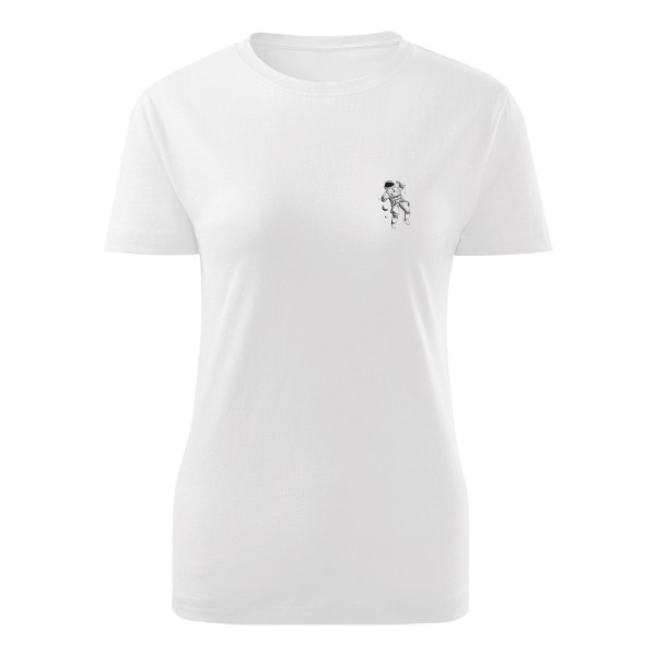 Dámské tričko s kosmonautem