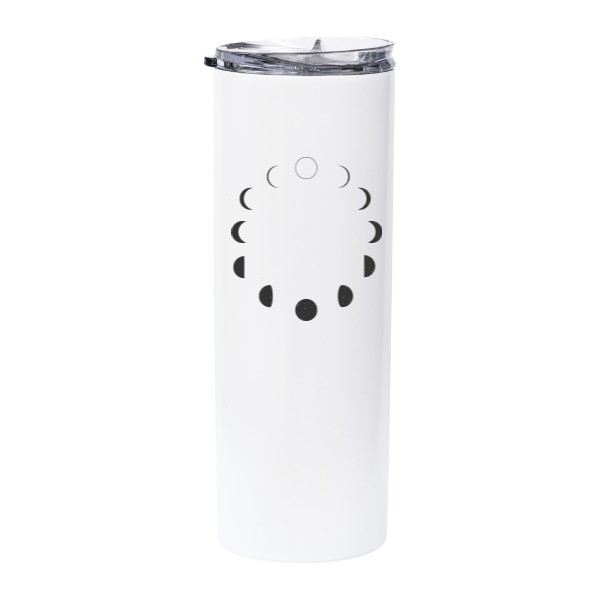 Nerezový hrnek na kávu se vzorem měsíčních fází