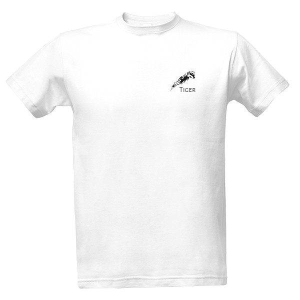 Tričko s potiskem Tiger