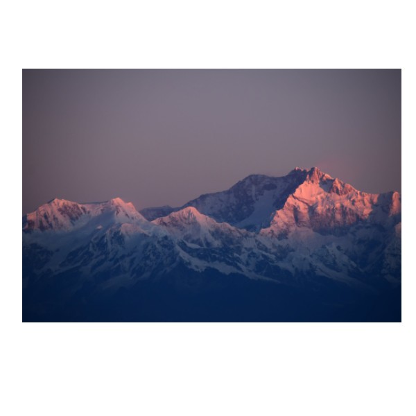 Puzzle střední  s potiskem Puzzle hor