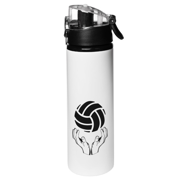 Sportovní termo láhev s volejbalovým míčem
